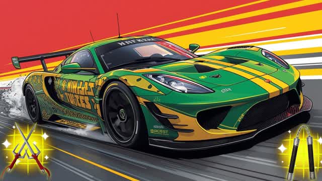 🎮RACE - TMNT CARS GAMES