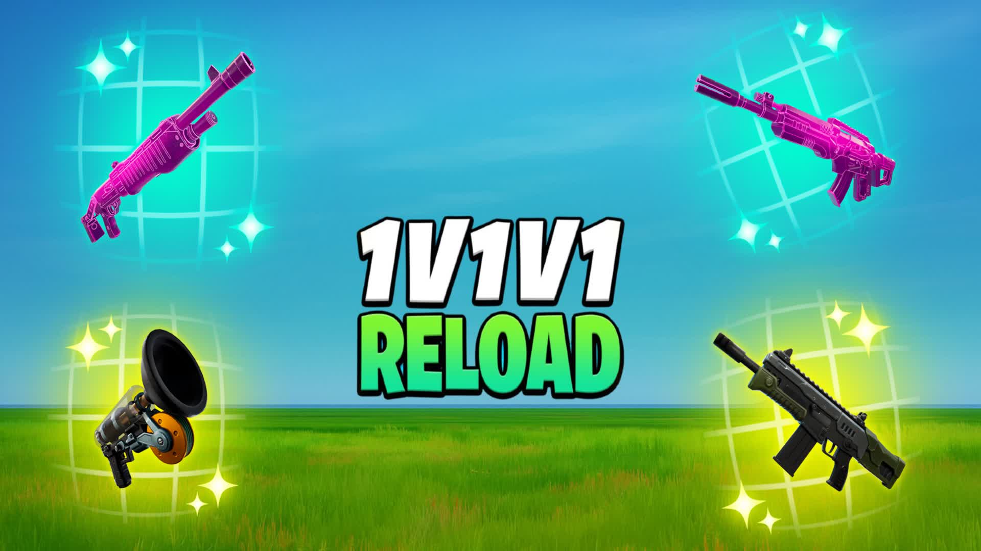 CRAZY RELOAD 1V1V1 FFA