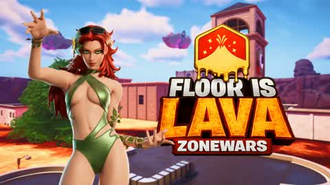 🌋Floor is Lava ZoneWars🔥[SkullReaper]