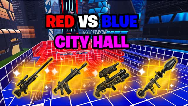 RED VS BLUE CITY HALL 🔴🔵