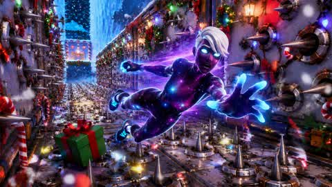 🎁100 Levels Christmas Parkour🎁Funny