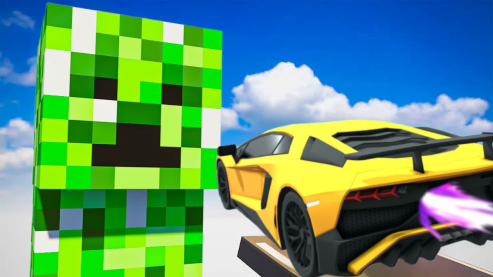 MINECRAFT MEGA RAMP