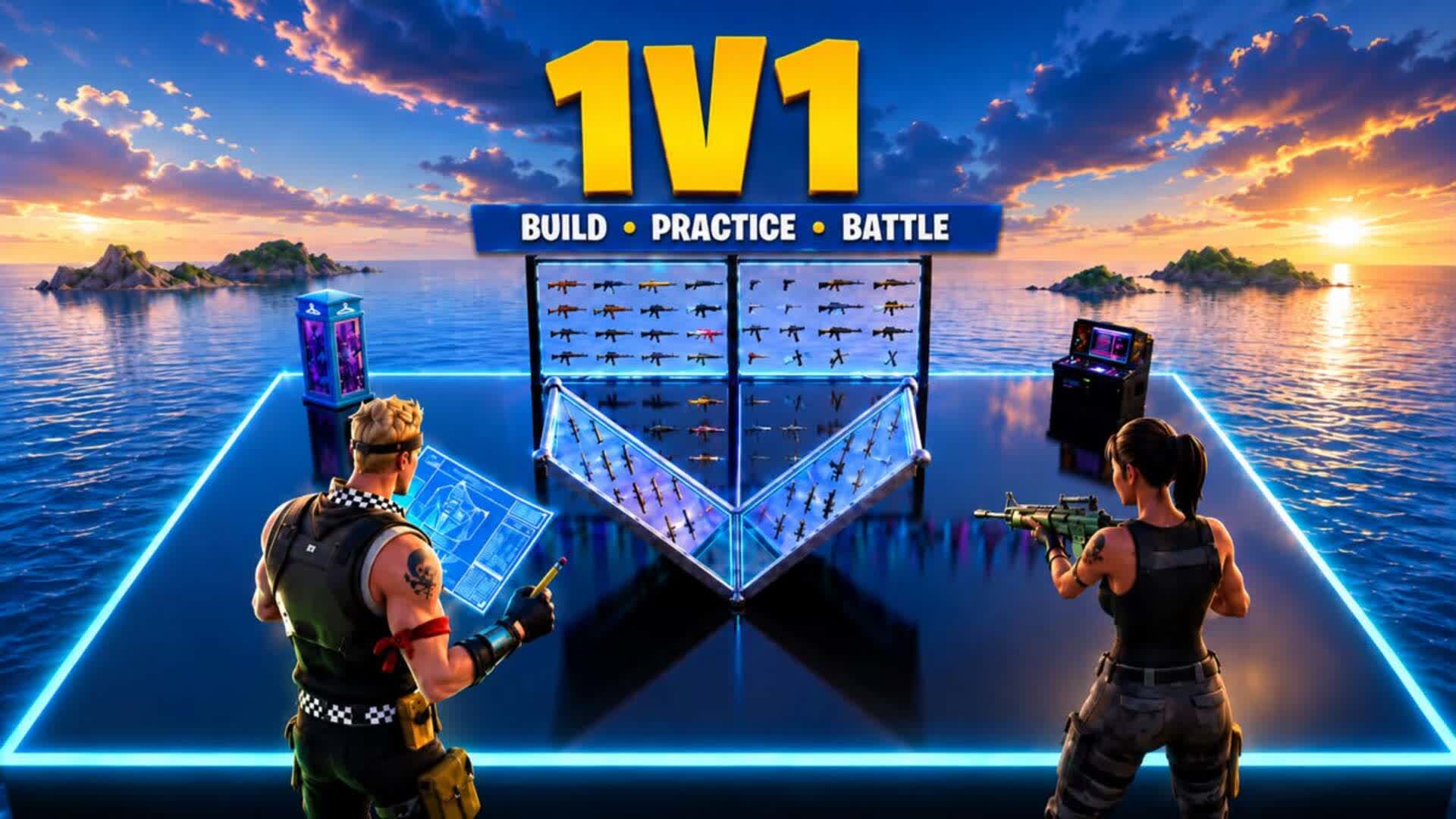 1v1 buildfight map