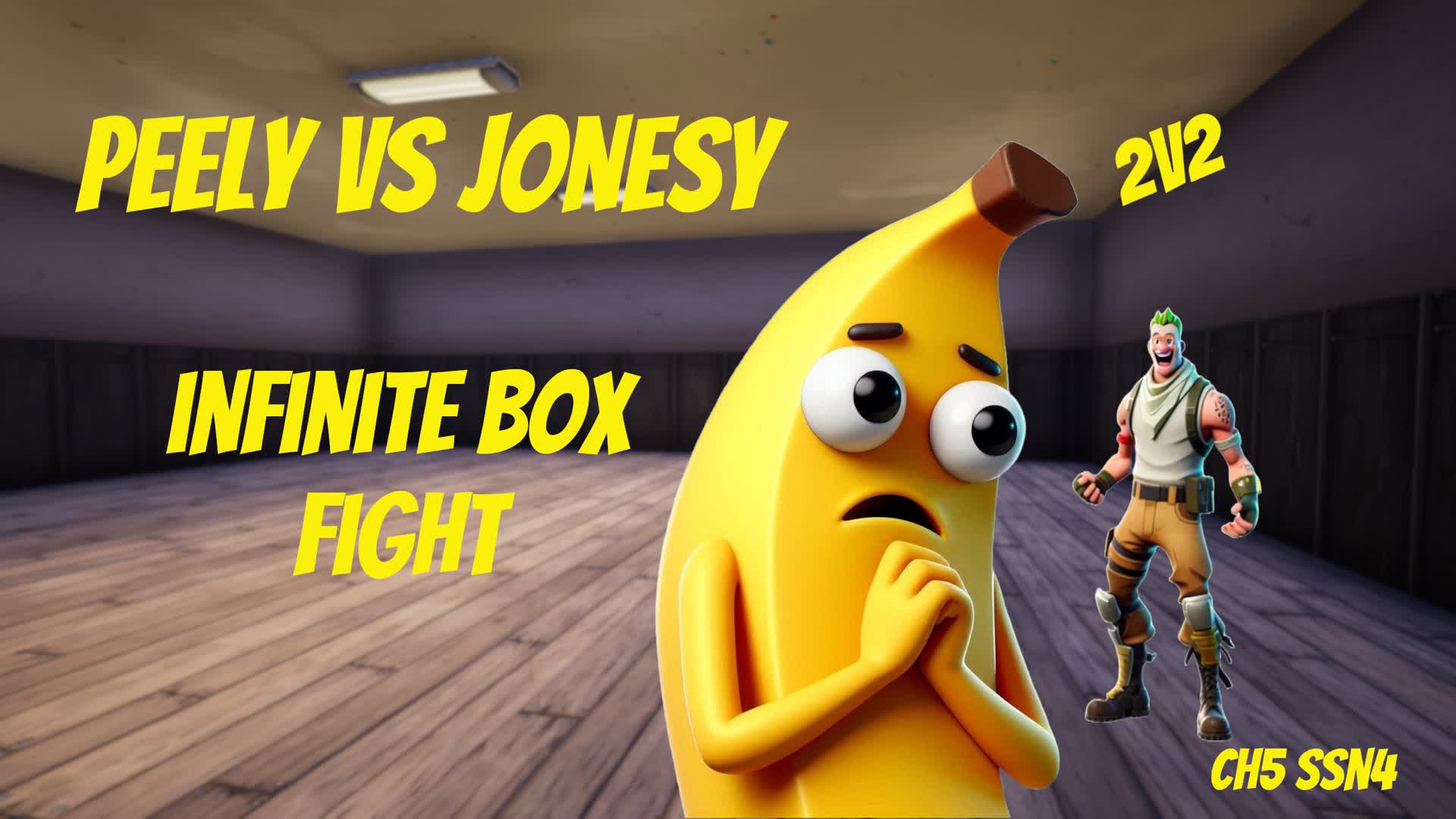 Click 2562 2V2 Peely vs Jonesy Infinite Box fights 1765-1048-2562 by shaggypotato ...