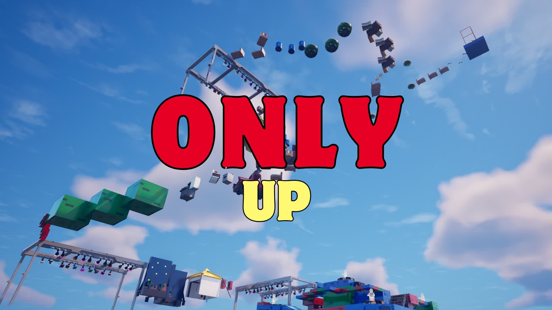 Only up 9657 3853 1914 by kyonix1 fortnite creative map code