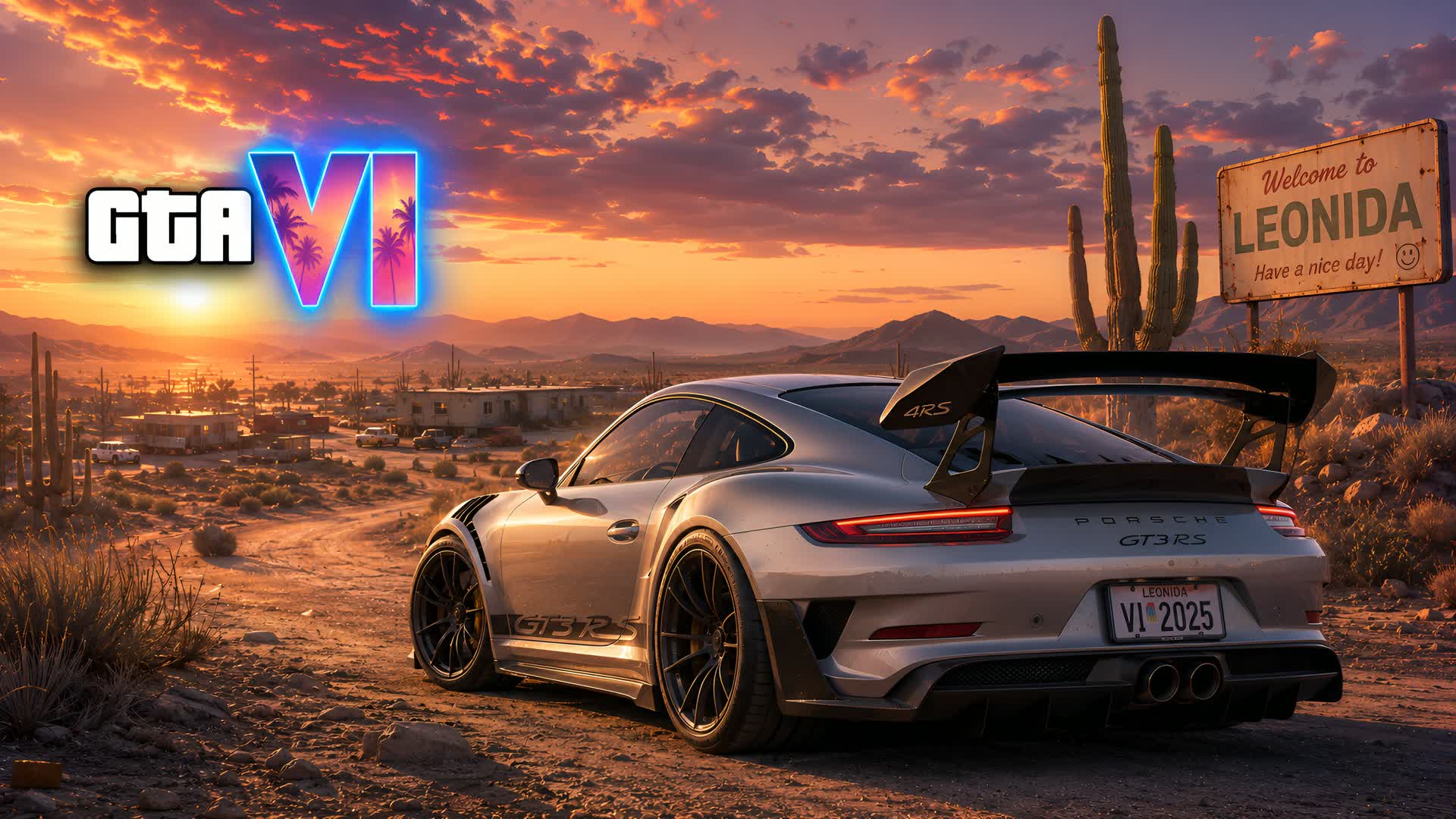DRIVING 🌴GTA VI CARS CITY🌴LORE