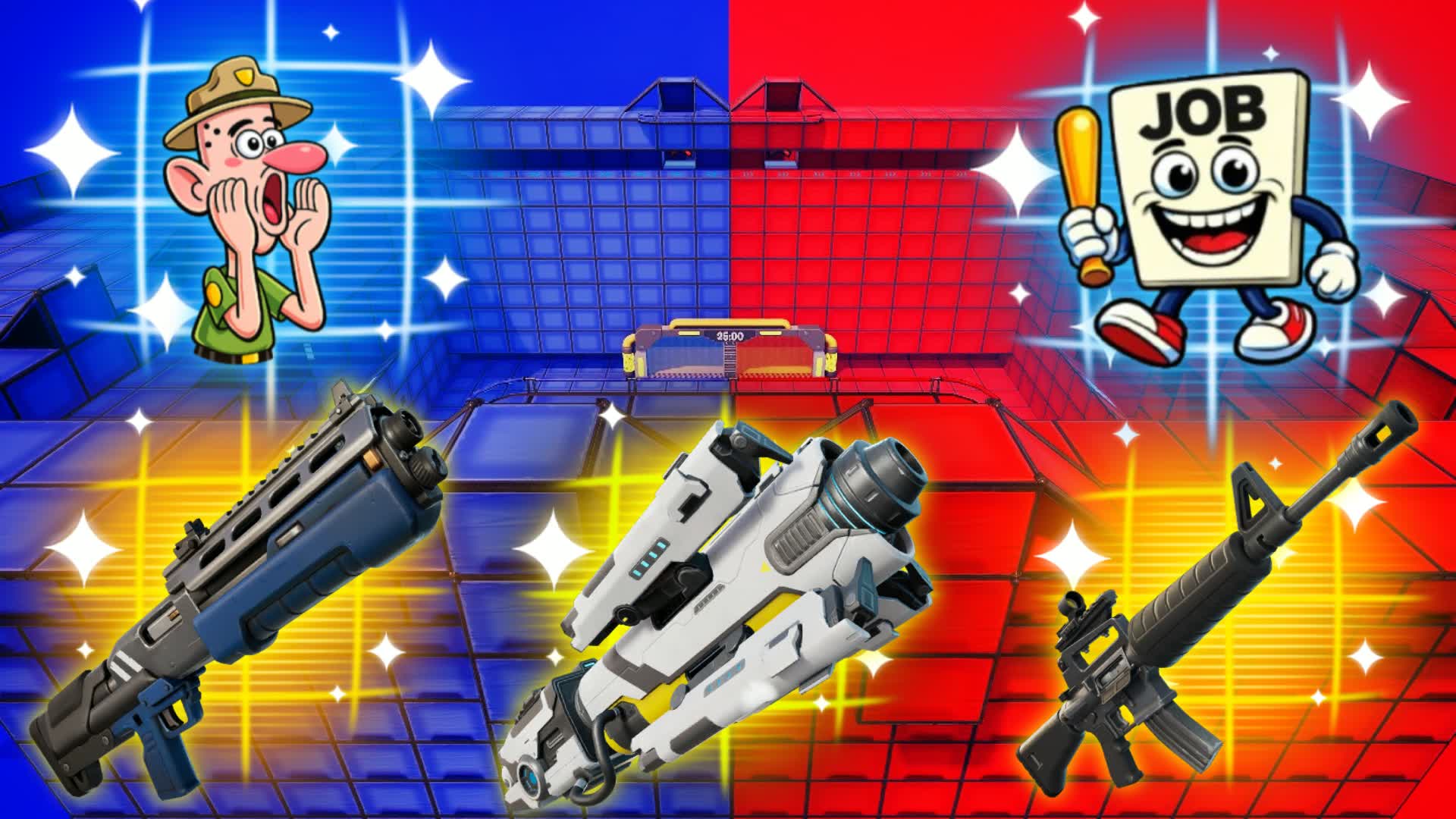 😂 メームレッドVSブルー 🔴🔵