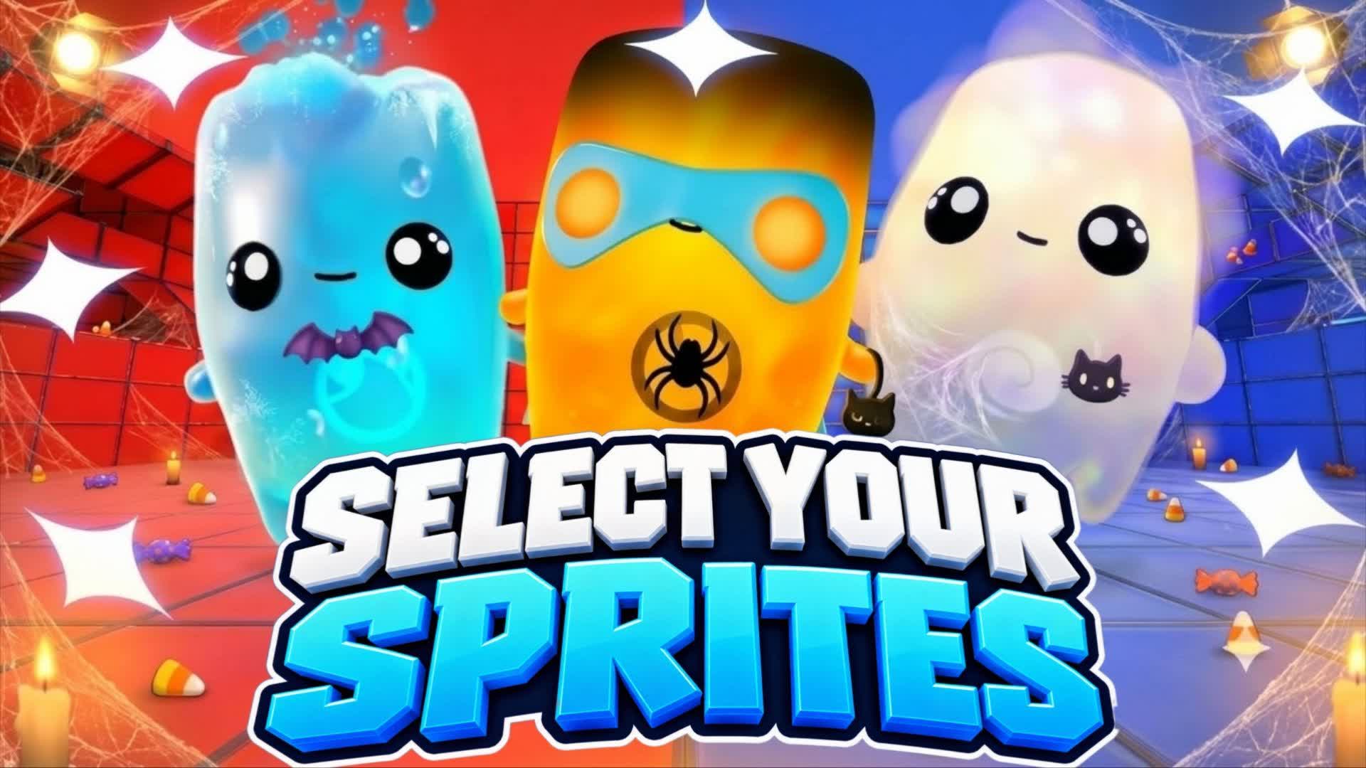 SELECT YOUR SPRITES [RED VS BLUE]🔴🔵
