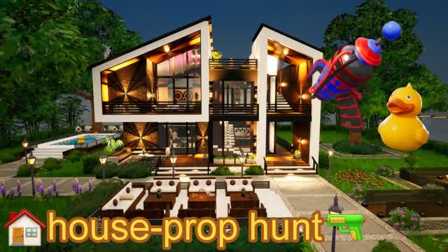 🏠THE BIG HOUSE-PROP HUNT🔫