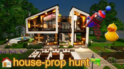 🏠THE BIG HOUSE-PROP HUNT🔫