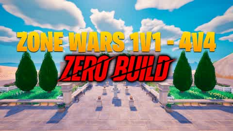 ZONE WARS 1V1-4V4 ZERO BUILD 🚫📝