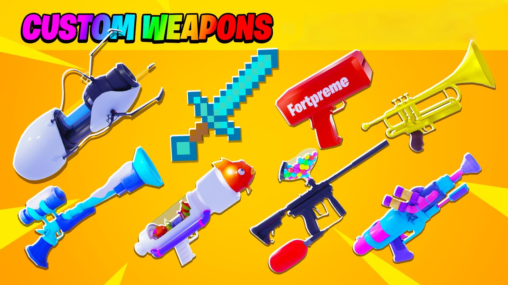Custom weapons pit 6111 8382 9718 by epicwander fortnite creative