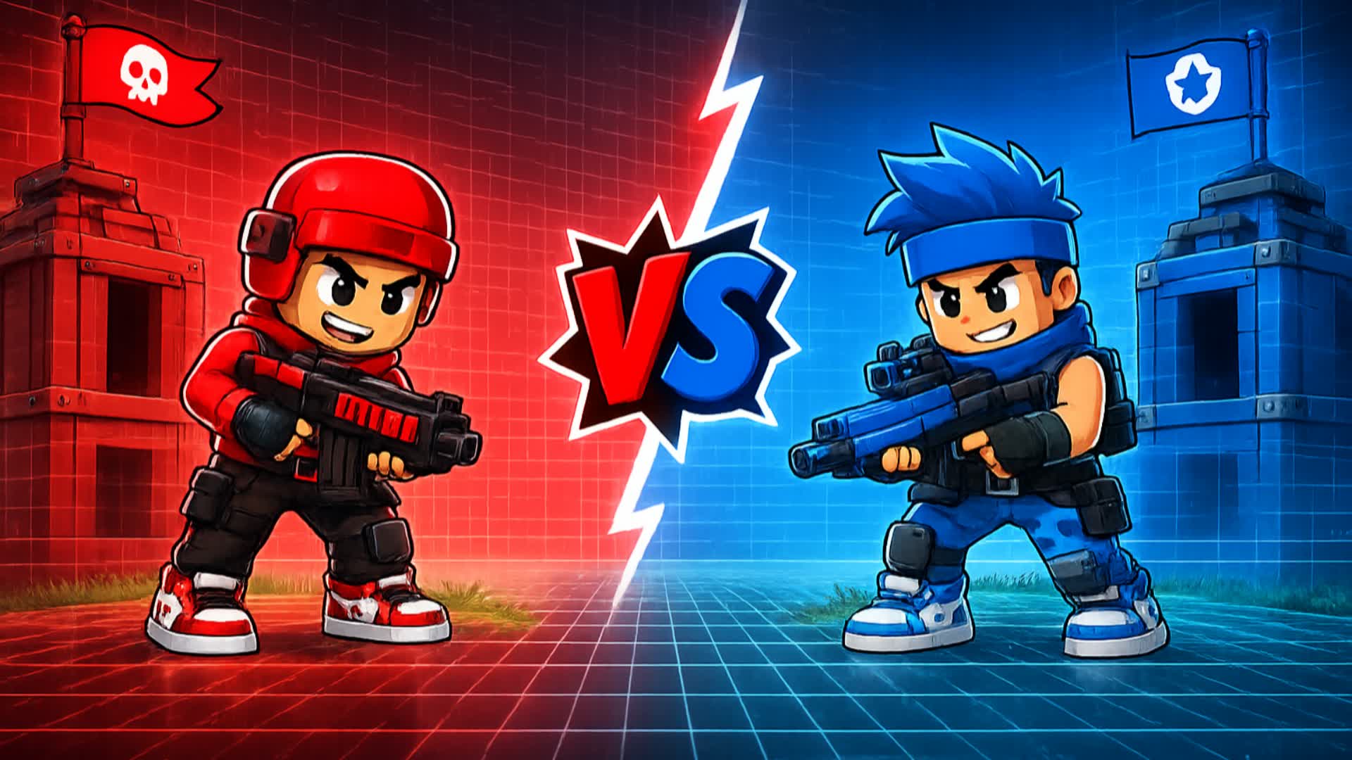 Red vs Blue (Maxed out)