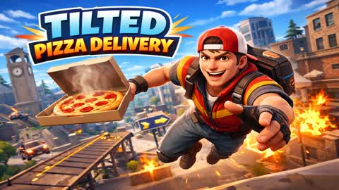Tilted Pizza Delivery