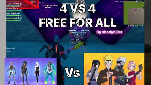 4vs4 free for all