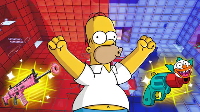 ULTIMATE SIMPSON 💛 RED VS BLUE🔵🔴