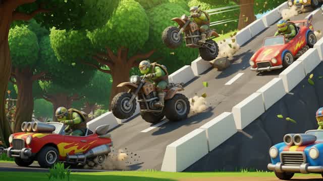 TURTLE PARK - CAR DRIVING