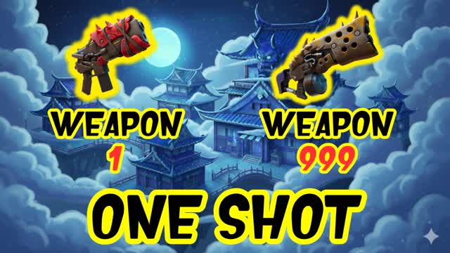 Gun Game 🎯 One Shot 🎯 Demon Castle