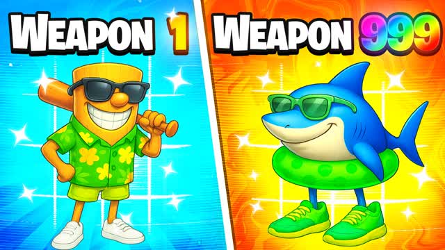 CHAOS GUN GAME 🔫 MEME ONE SHOT 🎯