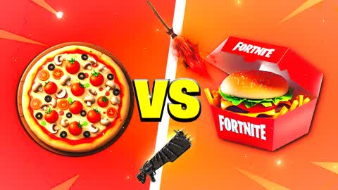 🔴🍕 PIZZA VS BURGER 🔥🍔