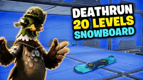 🏂 DEATHRUN 20 LEVELS SNOWBOARD ❄️