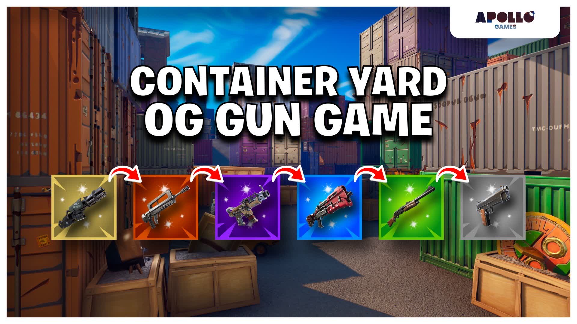 OG Container Yard Gun Game 762148567605 by mtgapollo Fortnite.GG