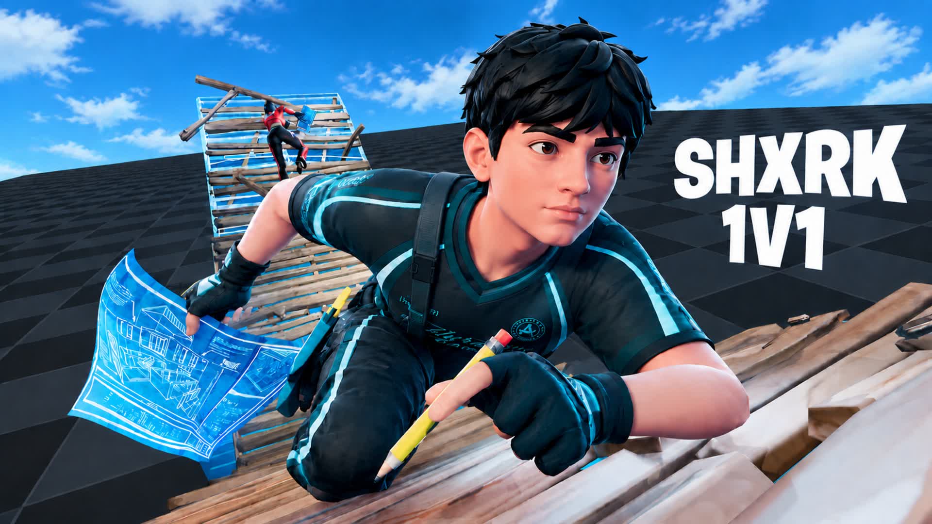 Build fight 1v1 [SHXRK] — Fortnite island 4155-2112-2793 by TikTok evixia_fn