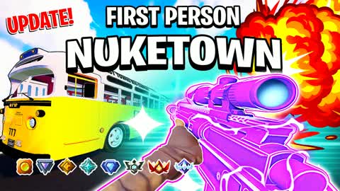 ⭐️ NUKETOWN 🏖️ FIRST PERSON GUN GAME
