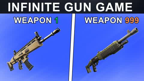 Infinite gun game arena