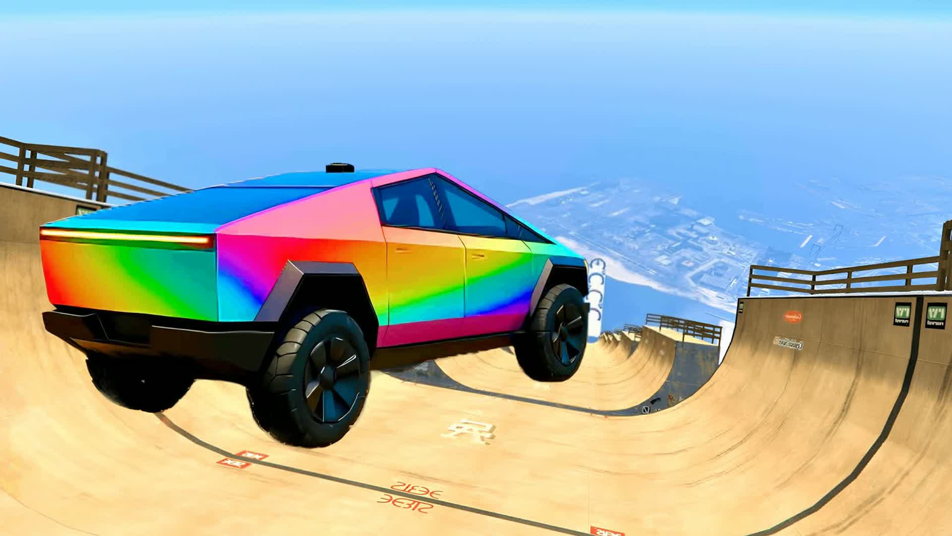 レインボーメガランプ