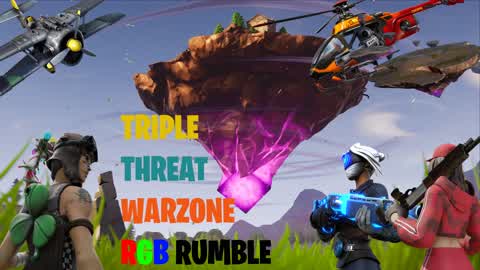 Triple Threat Warzone: RGB RUMBLE🔫