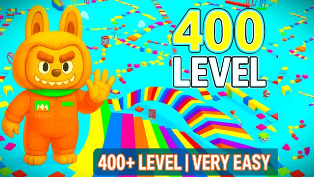 FALL GUYS 400+OBBY PARKOUR Labubu