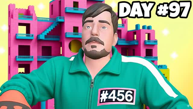 100 DAYS IN TOWER | SQUID GAME