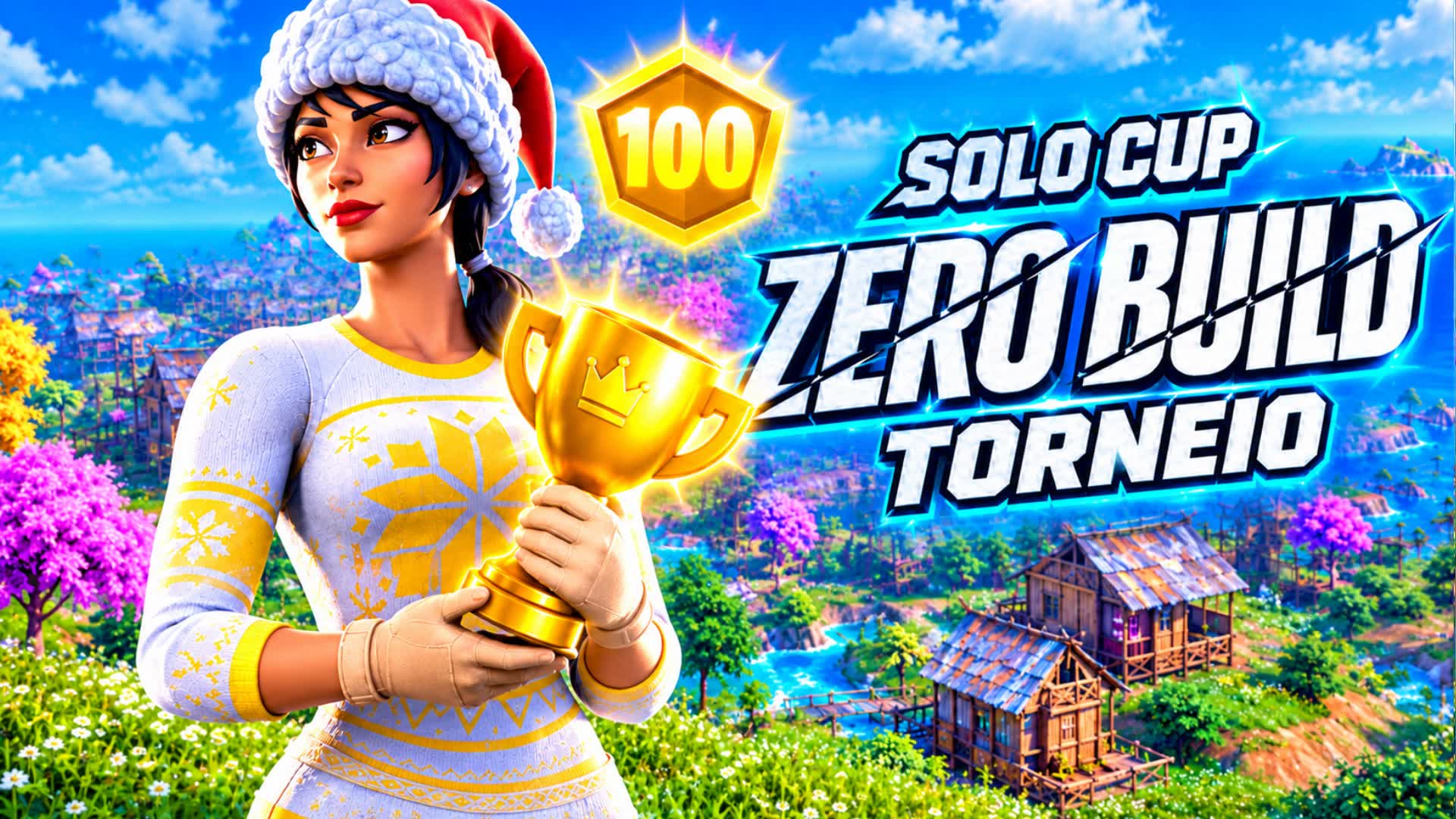 SOLO CUP TORNEIO END GAME ZERO BUILD 🏆