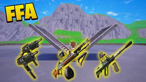 🌄 HILLS 1V1 FFA - ALL WEAPONS  🌟