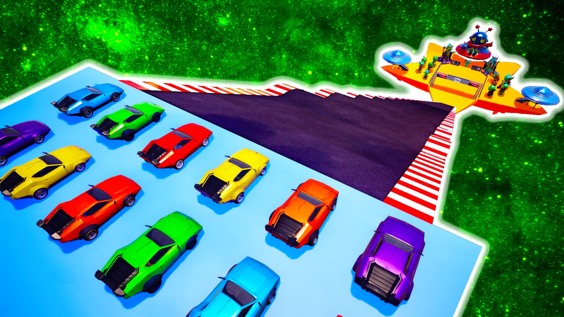 🚀 Cars Space Mega Ramp 🚀