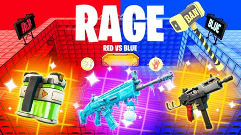 RAGE RED VS BLUE 🔴🔵
