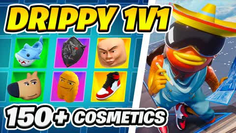 👑 DRIPPY 1V1 👟 [+150 COSMETICS]