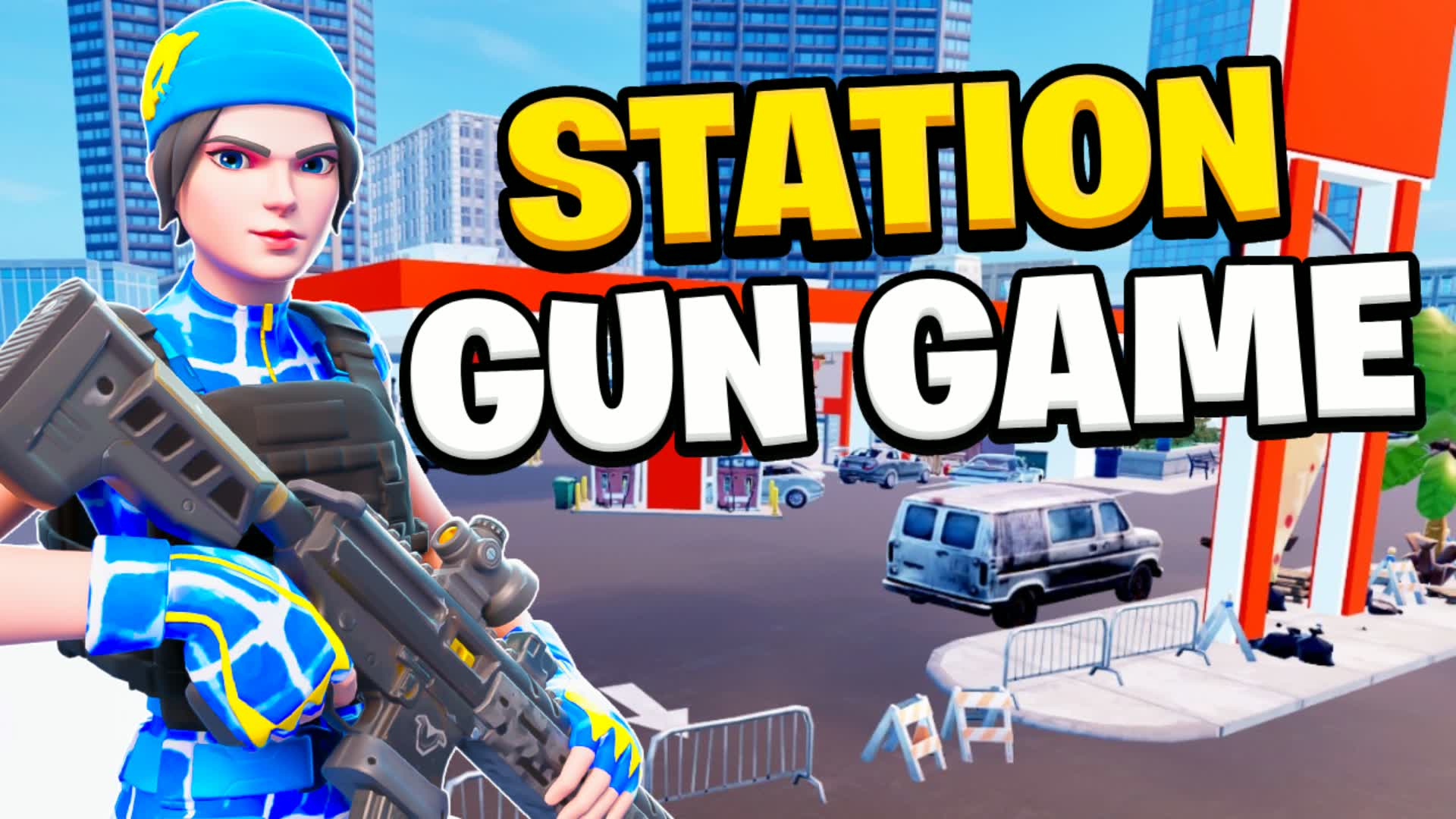 GUN GAME 🔫 STATION CRAZY SHOT