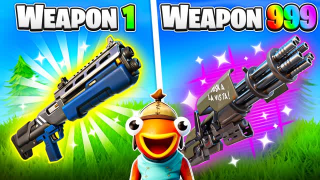 CHAOS 🔫 MEGA GUN GAME 🎯 ONE SHOT ⭐️