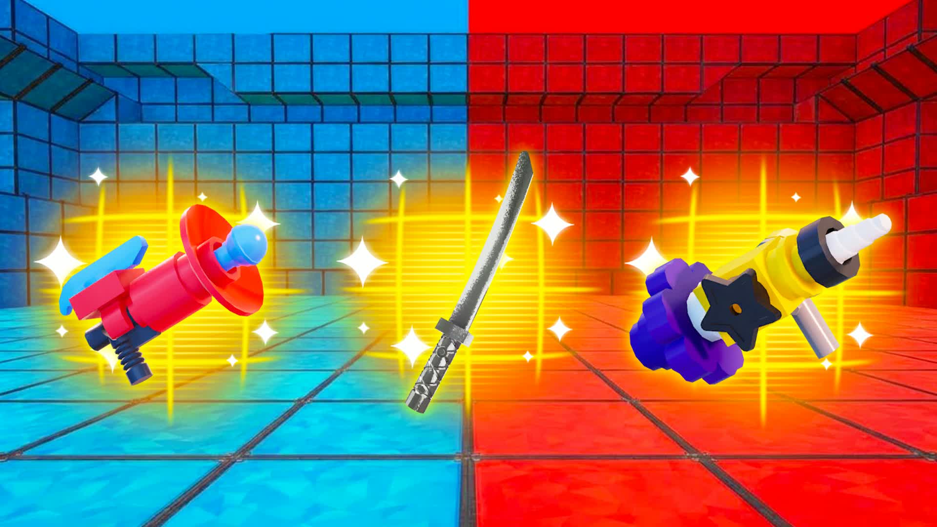 BLOCKY RED VS BLUE 🔴🔵
