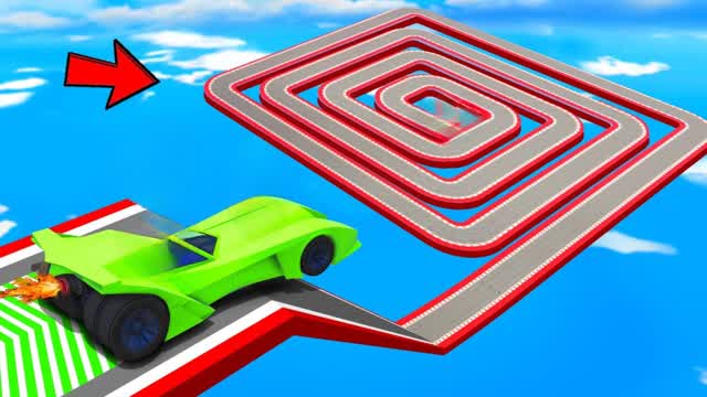 IMPOSSIBLE SPIRAL LOOP ROAD PARKOUR