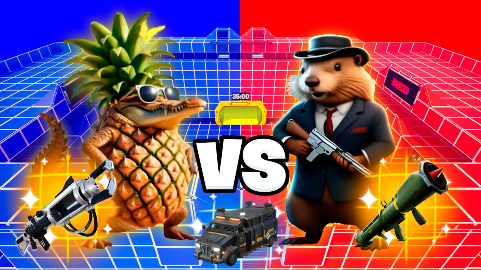 ⭐BRAINROT RED VS BLUE 🔴🔵