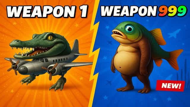 ⭐ULTIMATE BRAINROT GUN GAME 🎯ONE SHOT