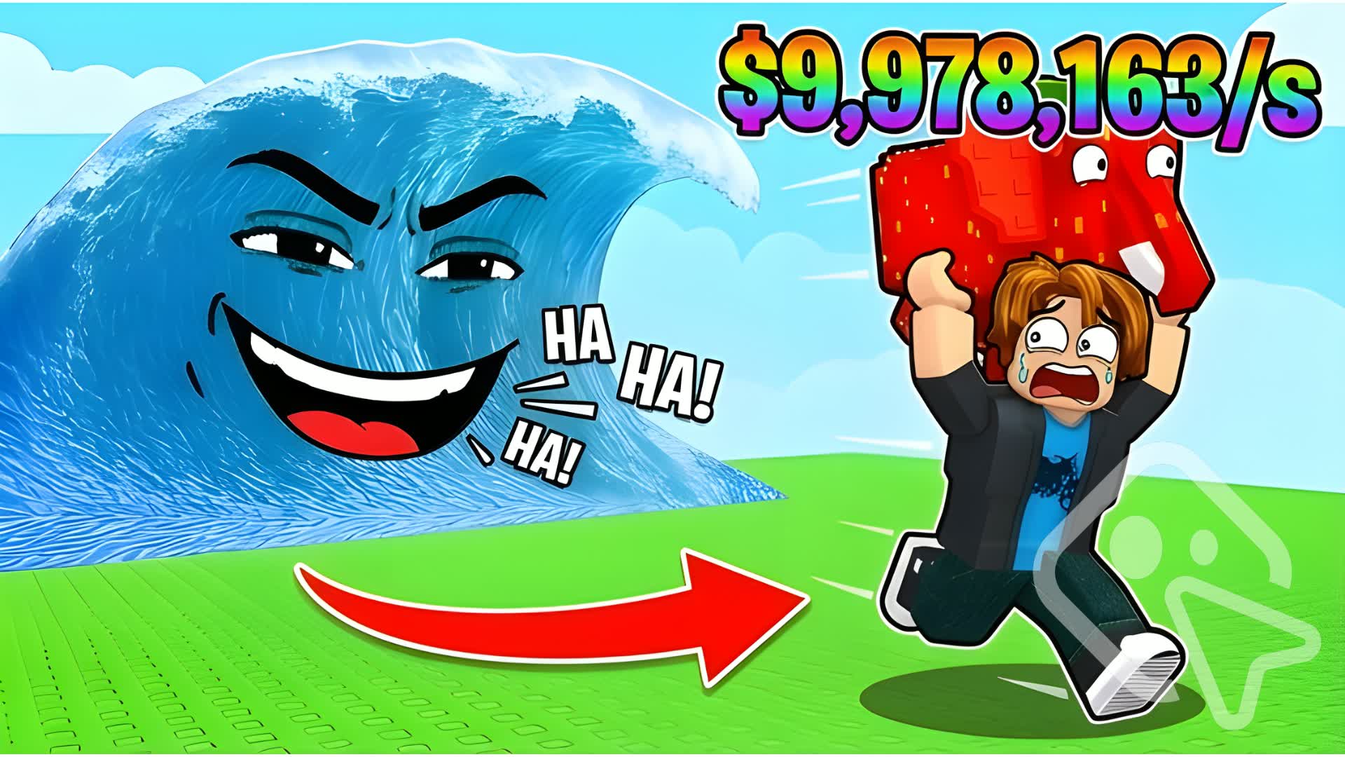 ESCAPE THE TSUNAMIS FOR BRAINROTS