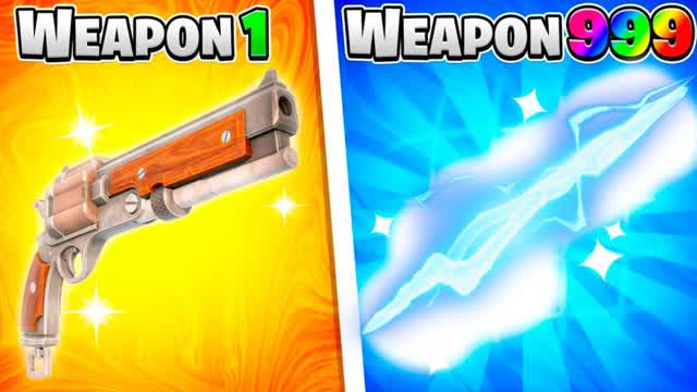 GUN GAME ONE SHOT🎯TILTED TOWERS🏙️