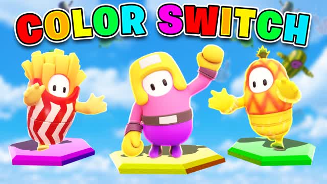 ⭐FALL GUYS 👑 COLOR SWITCH🌈