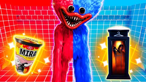 KPOP RED VS BLUE 🔵🔴 RVB WUGGY CARS