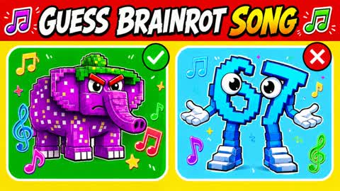 GUESS THE BRAINROT MUSIC 🎤