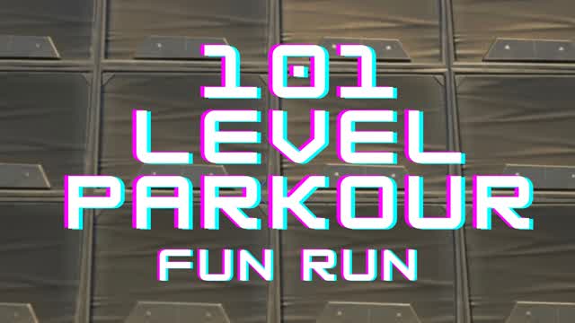 101 Level Parkour Fun Run!